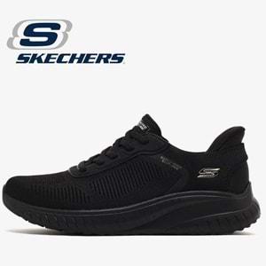 Skechers Bobs Squad Chaos Current Muse 117497-BBK Unisex Spor Ayakkabı