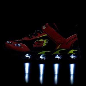 Skechers Thermo-flash - Wheel Buddies 402306N-RDBK Işıklı Ortopedik Çocuk Spor Ayakkabı