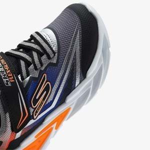 Skechers Flexglow Ultra 400139N-BKSL Ortopedik Işıklı Çocuk Spor Ayakkabı