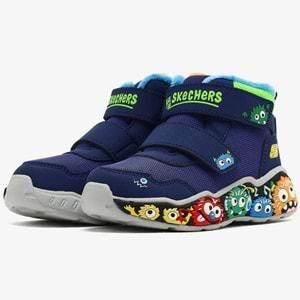 Skechers Play Scene Frosty Pals 407319N-NVMT Ortopedik Bebek Çocuk Bot