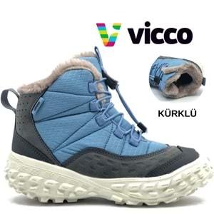 Vicco Tiger Phylon Kauçuk Taban Ortopedik Çocuk Kar Botu