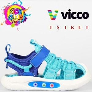 Vicco Thin İlk Adım Bebek Ortopedik Işıklı Çocuk Spor Sandalet