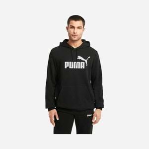 Puma 586688-01 ESS Big Logo Hoodie Erkek Kapüşonlu Sweatshirt