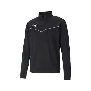 Puma 657394-03 Teamrise 1 4 Zip Top T-Shirt Dry-Cell Erkek Uzun Kollu Tişört