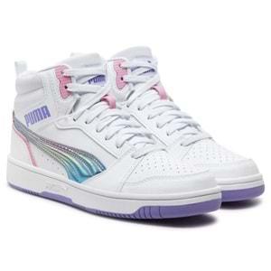 Puma Rebound V6 Mid Bouncy Sky Jr 398725-01 Boğazlı Unisex Spor Ayakkabı