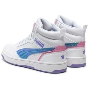 Puma Rebound V6 Mid Bouncy Sky Jr 398725-01 Boğazlı Unisex Spor Ayakkabı