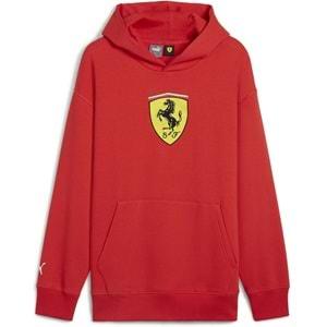 Puma 627054-02 Ferrari Race Big Shield Hdie Erkek Kapüşonlu Sweatshirt