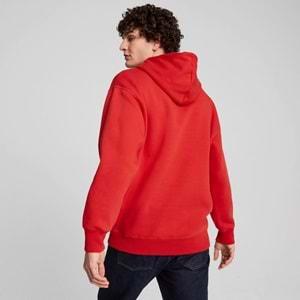 Puma 627054-02 Ferrari Race Big Shield Hdie Erkek Kapüşonlu Sweatshirt