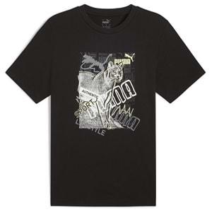 Puma 683213-01 Graphics Photoprint Tee Tişort Erkek T-Shirt