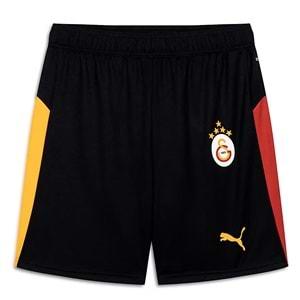 Galatasaray S.k. Shorts 25/26 İç Saha Parçalı Siyah Şort Erkek Futbol Şortu