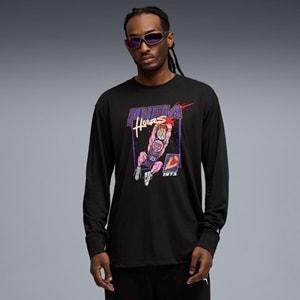 Puma Hoopstel LS Tee 632903-01 Tişört Erkek T-Shirt