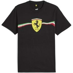 Puma 623807-01 Ferrari Race Big Shld Hrtg Team Erkek T-Shirt