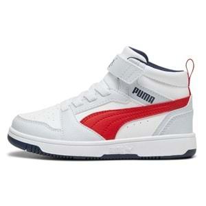 Puma Rebound V6 Mid AC+ PS 393832-09 Ortopedik Çocuk Spor Ayakkabı