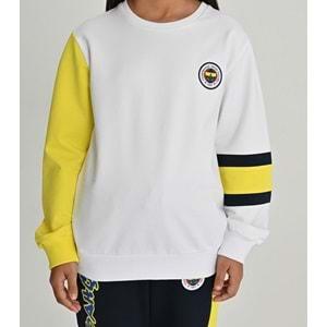 Fenerbahçe S.K. 25/26 Tribün 6 Renk Logolu Çocuk Sweatshirt