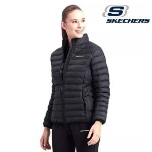 Skechers W Turtle Neck Essential Jacket S212273-001 Kadın Günlük Mont