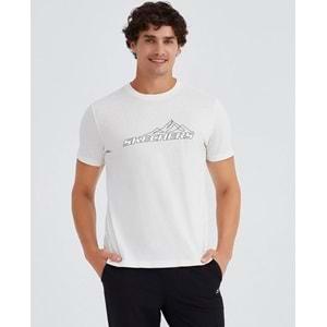 Skechers M Graphic Tee Crew Neck T-Shirt S232436-100 Erkek Tişört