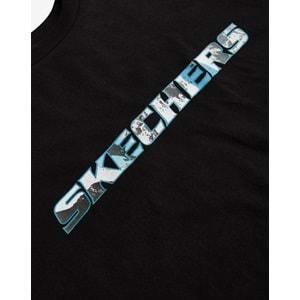 Skechers M Graphic Tee Crew Neck T-Shirt S232151-001 Erkek Tişört