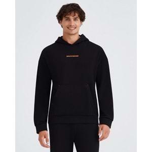 Skechers M Essential Hoodie Sweatshirt S232438-001 Kapüşonlu Erkek Sweatshirt