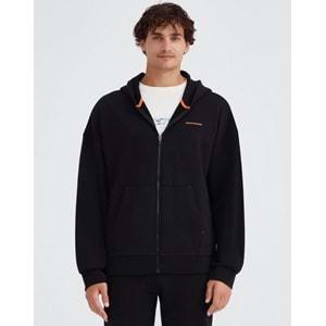 Skechers M Essential Full Zip Hoodie S232439-001 Fermuarlı Kapüşonlu Erkek Sweatshirt