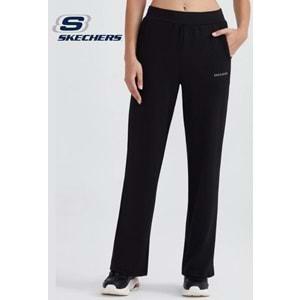 Skechers W Soft Touch Eco Wide Leg Sweatpant S232180-001 Kadın Eşofman Altı