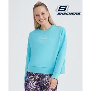 Skechers W Essential Crew Neck Sweatshirt S232241-405 Kadın Sweatshirt