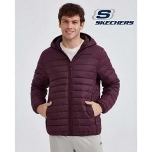 Skechers M Essential Hooded Jacket Mont S202063-838 Erkek Günlük Mont