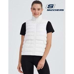 Skechers W Outerwear Padded Vest S231239-100 Kadın Yelek