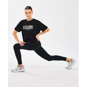 Skechers W Loose Fit Graphic Tee T-Shirt S2510131-001 Kadın Tişört