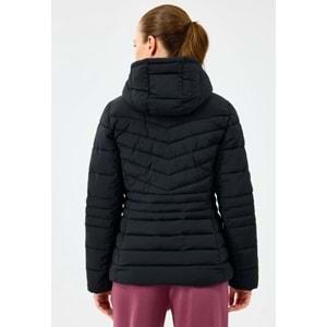 Skechers W Fitted Hoodie Puffer Jacket S2520203-3817 Kadın Mont