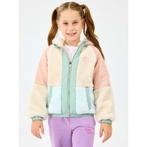Skechers G Outdoor Fleece Full Zip Sherpa SK2520031-0136 Kız Çocuk Mont