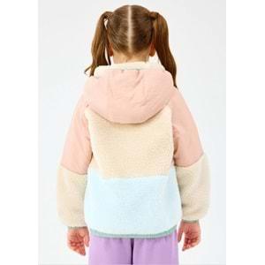 Skechers G Outdoor Fleece Full Zip Sherpa SK2520031-0136 Kız Çocuk Mont