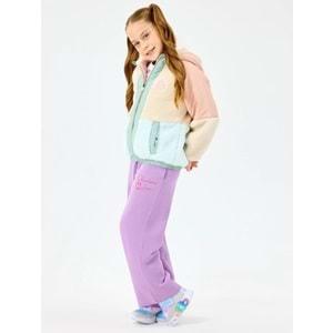 Skechers G Outdoor Fleece Full Zip Sherpa SK2520031-0136 Kız Çocuk Mont