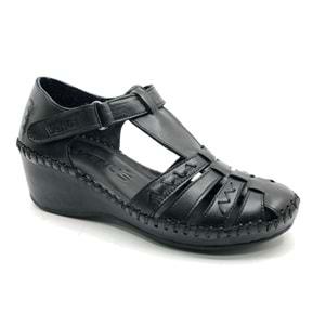 Venüs Miqula Hakiki Deri Comfort Ortopedik Kadın Sandalet