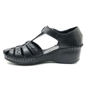 Venüs Miqula Hakiki Deri Comfort Ortopedik Kadın Sandalet