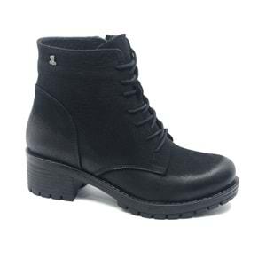 Venüs Yurs Hakiki Deri Kaymaz Taban Ortopedik Kadın Postal Bot