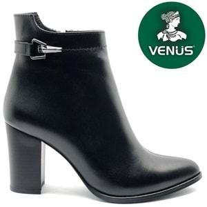 Venüs Garen Hakiki Deri Ortopedik Topuklu Kadın Bot