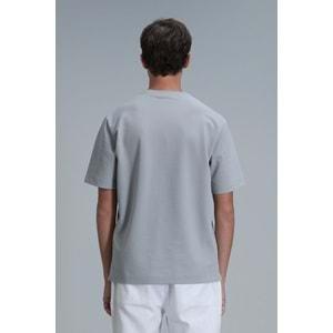 Lufian 111020193 Bıanca Modern Grafik Tişört Erkek T-Shirt
