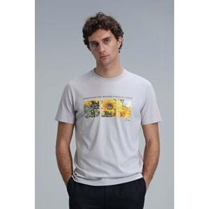 Lufian 111020192 June Modern Grafik T- Shirt Erkek T-Shirt