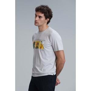 Lufian 111020192 June Modern Grafik T- Shirt Erkek T-Shirt