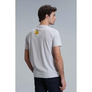 Lufian 111020192 June Modern Grafik T- Shirt Erkek T-Shirt