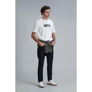 Lufian 111200162 Jacob Smart Jean Erkek Pantolon Regular Fit Erkek Kot Pantolon