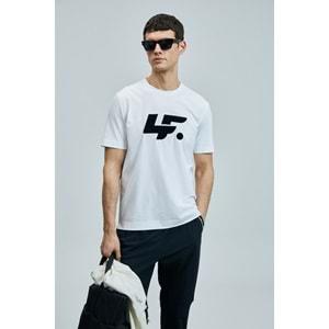 Lufian 111020243 Onıx Modern Grafik T- Shirt Erkek Tişort