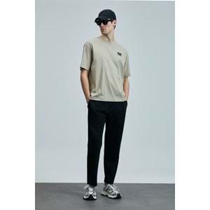 Lufian 111020248 Mask Modern Grafik T- Shirt Erkek Tişort