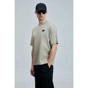 Lufian 111020248 Mask Modern Grafik T- Shirt Erkek Tişort