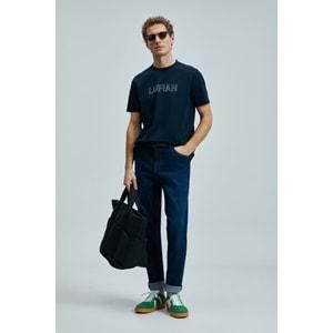 Lufian 111020240 Thınk Modern Grafik Tişort Erkek T-Shirt