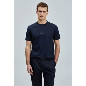 Lufian 111020235 Marcus Modern Grafik Tişort Erkek T-Shirt