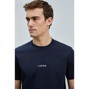 Lufian 111020235 Marcus Modern Grafik Tişort Erkek T-Shirt
