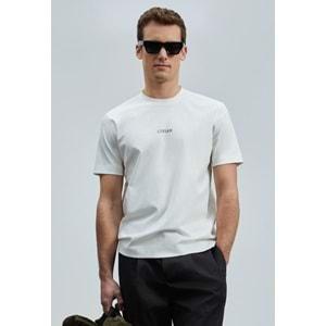 Lufian 111020235 Marcus Modern Grafik Tişort Erkek T-Shirt