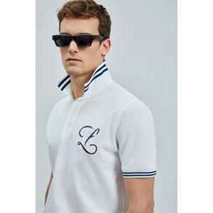 Lufian 111040216 Everes Smart Polo Yaka Tişort Erkek T-Shirt