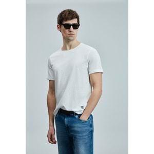Lufian 111020259 Junya Erkek Basic Tişört Erkek T-Shirt